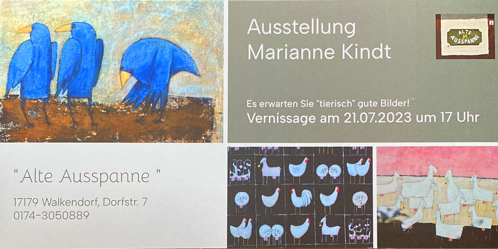 Ausstellung Marianne Kindt