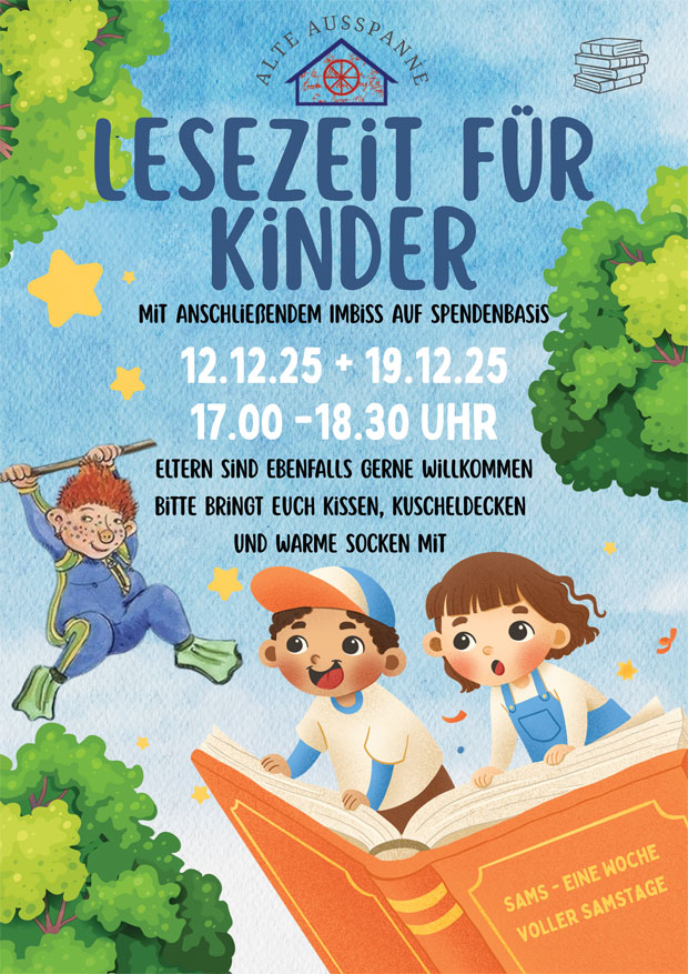 Lesezeit für Kinder